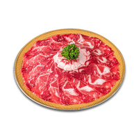 澳门豆捞甄选家用涮牛肉500g新鲜小火锅食材牛肉卷 经典肥牛卷