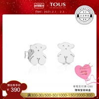 TOUS/桃丝熊925银时尚小熊耳环简约经典女耳钉611140030