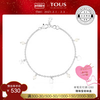 TOUS/桃丝熊COOL JOY 925银手链女 甜美百搭情侣礼物