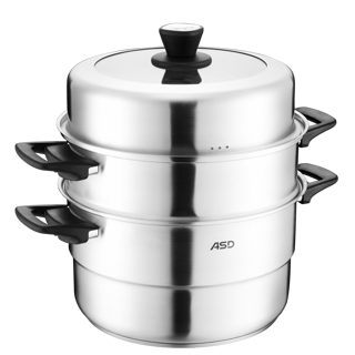 ASD 爱仕达 QN1534 蒸锅(34cm、3层、304不锈钢)