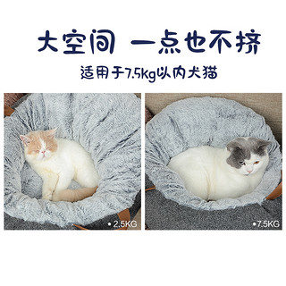 深度睡眠猫窝冬天保暖四季通用网红猫咪狗睡觉的垫子宠物用品