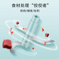 爱仕达手动按压绞肉机家用小型拉蒜器饺子馅多功能蔬菜搅肉料理器