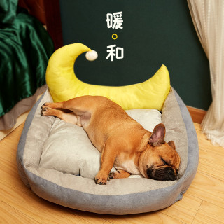疯狂小狗狗狗窝冬天保暖可拆洗宠物床垫子大型小型犬猫窝四季通用泰迪用品