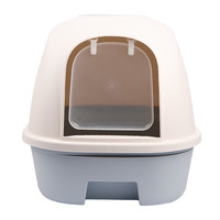 疯狂小狗 全封闭抽屉式猫砂盆