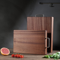 炊大皇乌檀木菜板实木家用切菜板厨房刀板粘板案板抗菌防霉砧板