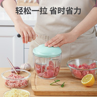 炊大皇绞肉机家用手动蒜泥器姜末蒜末粉碎器绞肉绞菜机绞肉神器