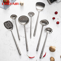 凌丰 304不锈钢锅铲家用炒菜用铲子勺子汤勺漏铲煎铲漏勺铲勺厨房套装