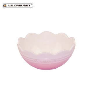 法国 LE CREUSET 酷彩 炻瓷14厘米花边碗 创意甜品点心家用餐饭碗