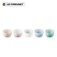 法国LECREUSET酷彩炻瓷首尔花蕾系列11厘米饭碗5件套简约小巧家用