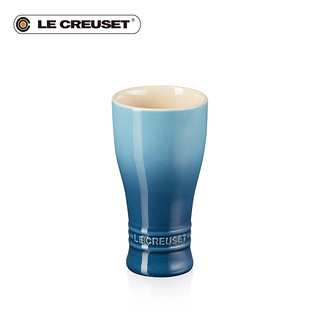 法国LE CREUSET酷彩 炻瓷欧式收腰杯加厚家用啤酒杯可乐果汁杯子