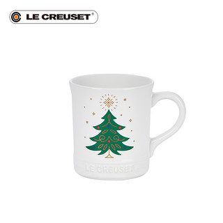 法国 LE CREUSET 酷彩炻瓷 圣诞系列 400ml马克杯 下午茶家用办公