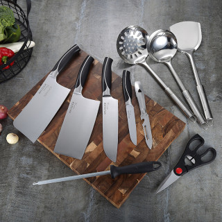 美厨不锈钢厨房套装刀具套刀菜刀厨具套装组合家用水果菜刀全套