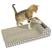 益智流动猫抓板猫玩具小球猫咪磨爪环保猫抓板瓦楞纸硬纸板猫抓板