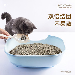 力狼混合猫砂除臭低尘活性炭豆腐膨润土猫沙幼猫包邮10kg20斤装