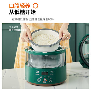九阳蒸汽电饭煲家用3L升电饭锅低糖正品多功能智能小型煮饭锅S160