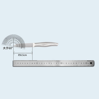 十八子作不锈钢水果刀 家用削皮器瓜果刀 厨房果皮小刀具