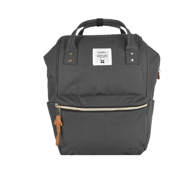 商品anello 阿耐洛 男女款双肩背包 at-b0193a 木炭灰 中号