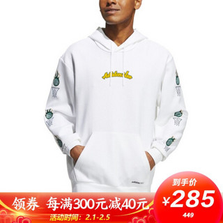 阿迪达斯 ADIDAS NEO 男子 运动休闲系列 M SSFV2 HOODIE 运动 卫衣/套头衫 GT0251 2XL码