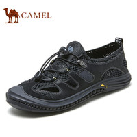 CAMEL 骆驼 A122309242 男士网面休闲沙滩鞋 A122309242 黑色 40