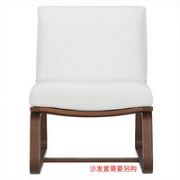 MUJI 客厅餐厅两用沙发椅(成型垫式)/WN 长55×宽78×高77cm