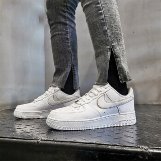 NIKE耐克男女鞋 2020年新款 AF1 空军一号运动休闲舒适板鞋  CT3842 AO2132-102 白金（女） 35.5