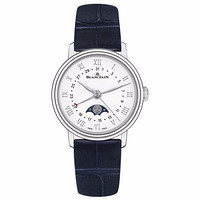 BLANCPAIN 宝珀 Villeret经典QUANTIÈME PHASES DE LUNE系列 29.2毫米自动上链腕表 6106 1127 55A