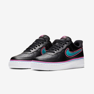 NIKE耐克男鞋新款AIR FORCE1 LOW AF1时尚炫彩镭射错钩运动休闲板鞋 AJ7748-002迈阿密 42