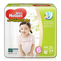 HUGGIES 好奇 天然之选系列 拉拉裤 XXL25片 女宝宝