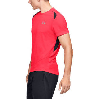 安德玛官方UA Streaker男子运动短袖T恤Under Armour1326579 红色628 L