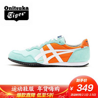 亚瑟士Onitsuka Tiger鬼塚虎官方潮休闲鞋SERRANO 1183B389男女慢跑鞋 浅绿色 42