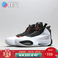 耐克 NIKE烽火体育 Air Jordan 34 AJ34 女款 篮球鞋 BQ3384-100 LL2仓现货 黑白 薄荷 36