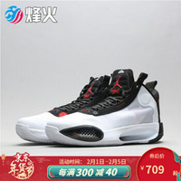 烽火体育 Air Jordan 34 AJ34 女款  篮球鞋  BQ3384-100 LL2仓现货 黑白 薄荷 36