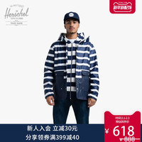 Herschel 男装外套 休闲派克大衣 雨衣 宽松短外套男15009
