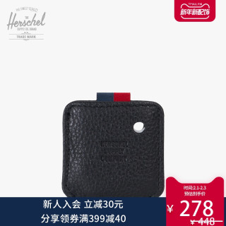 Herschel 牛皮钥匙扣 蓝牙追踪器 Tile智能穿戴系列 10420