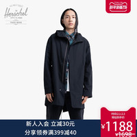 Herschel 男装外套 宽松连帽派克大衣风衣军装外套男50023