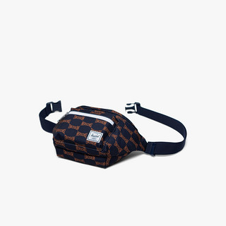 Herschel Seventeen 户外运动腰包条纹logo男女胸包斜挎包10017