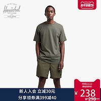 Herschel 时尚男装 BTU 系列简约短袖T恤休闲修身T恤男50027