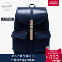 Herschel Dawson 大号双肩包 Premium Cotton 系列背包书包10649