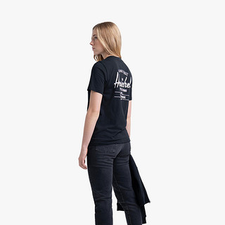 Herschel 新款 时尚女士圆领短袖T恤休闲印字修身T恤40027