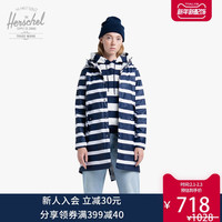 Herschel 女装外套 时尚休闲长款女士宽松雨衣风衣女40002