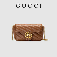 GUCCI 古驰 GG Marmont Supermini单肩包