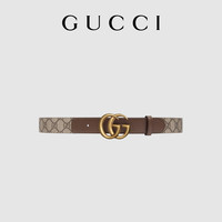 GUCCI古驰双G带扣腰带