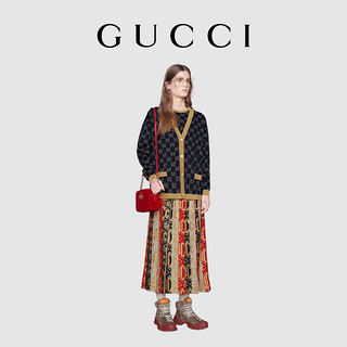 GUCCI 古驰 GG棉质金银丝线上衣