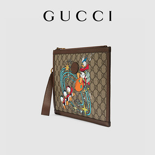 GUCCI古驰Disney x Gucci联名唐老鸭手拿包