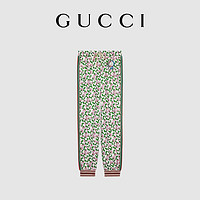 GUCCI古驰Doraemon x Gucci联名系列平纹针织长裤