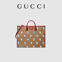 GUCCI古驰Doraemon x Gucci联名系列托特包