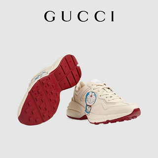 GUCCI古驰Doraemon x Gucci联名系列Rhyton老爹鞋