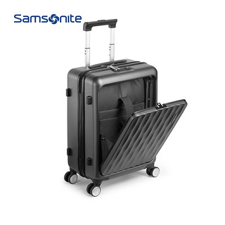 Samsonite/新秀丽拉杆箱飞机轮旅行箱登机箱行李箱20/25/28寸 TT9（25寸、炭灰色）