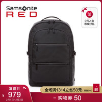 Samsonite/新秀丽双肩包商务休闲旅行背包男士大容轻盈电脑包 HD6