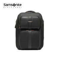 Samsonite/新秀丽多功能双肩包时尚商务背包电脑包牛皮男包HR4005